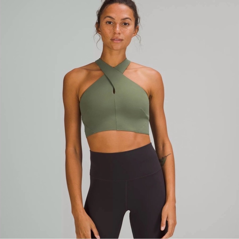 Lululemon nulu longline wrap front longline size 8